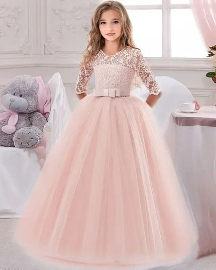 Children's Princess Party Dress – Girls Christmas, Birthday & Wedding Banquet Clothes, 3-14 Years