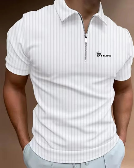 Polo Shirts Men Light luxury Brand PoloShirt,Summer Short Sleeve Tee Shirt Fashion Tops Quality Clothes Golf Wear Polyester