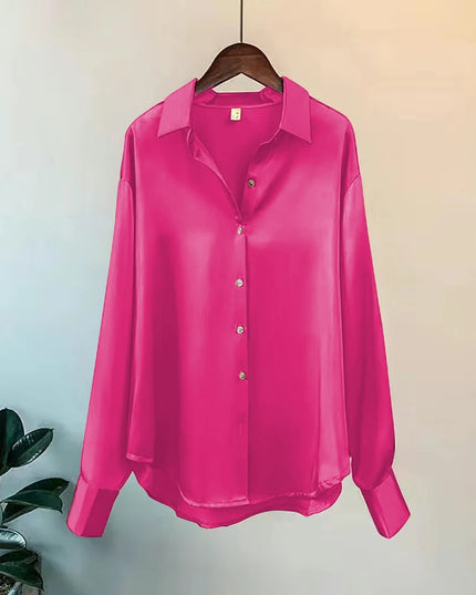 2025Spring Shirt And Blouses New Sweater Cardigans Woman Top Knitted Korean Long Sleeve Lapel Button Elegance Sweet Casual Coats