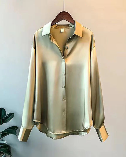 2025Spring Shirt And Blouses New Sweater Cardigans Woman Top Knitted Korean Long Sleeve Lapel Button Elegance Sweet Casual Coats