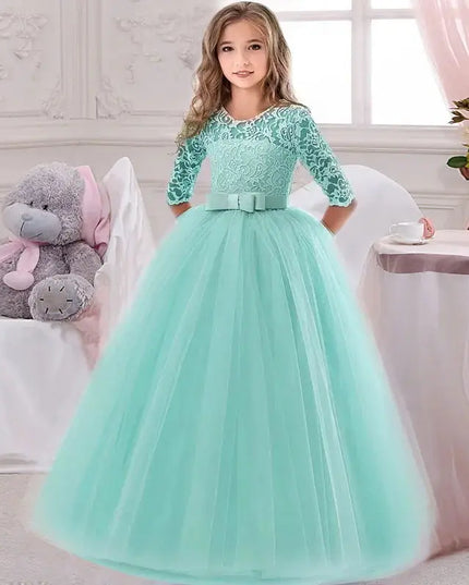 Children's Princess Party Dress – Girls Christmas, Birthday & Wedding Banquet Clothes, 3-14 Years