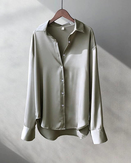 2025Spring Shirt And Blouses New Sweater Cardigans Woman Top Knitted Korean Long Sleeve Lapel Button Elegance Sweet Casual Coats