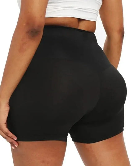 YBFDO Sweat Sauna Pants Body Shaper Weight Loss Slimming Shorts Shapewear Women Waist Trainer Hot Thermo Sweat Pants Fitness