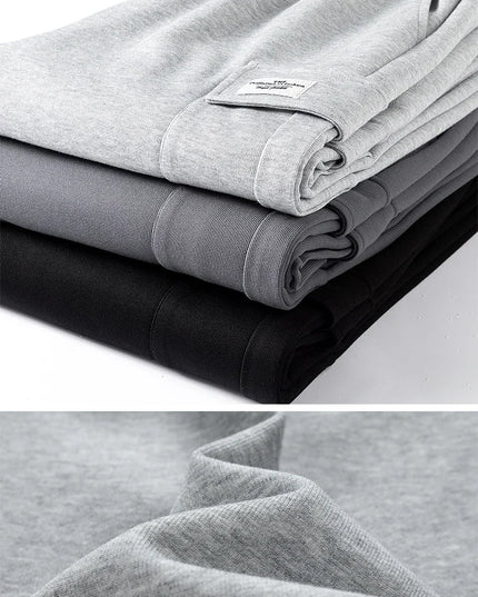 2024 New Men’s Sweatpants – Multi-Pocket Drawstring Cotton Casual Wide Pants, Loose Fit Straight Trousers, Large Size 8XL
