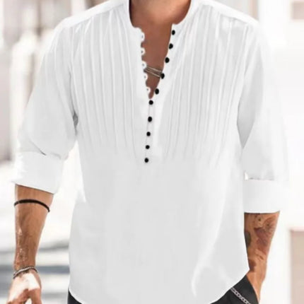 Collection image for: Mandarin Collar & High-Neck Shirts