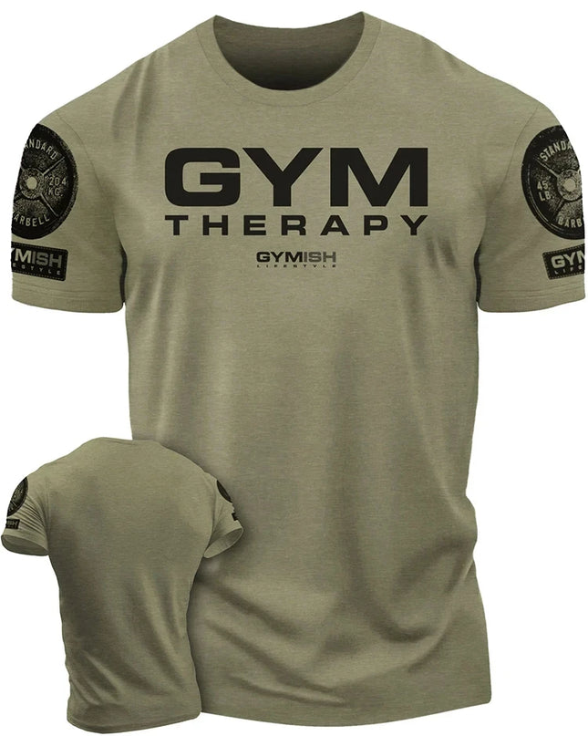 3D printed men's short sleeved T-shirt for comprehensive exercise, fun and fitness Hardcore new handsome and trendy short sleeve