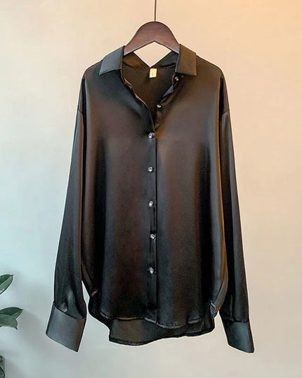 2025Spring Shirt And Blouses New Sweater Cardigans Woman Top Knitted Korean Long Sleeve Lapel Button Elegance Sweet Casual Coats