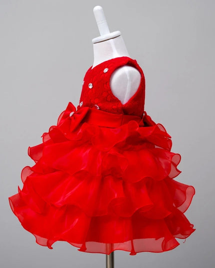 0-8 Yrs Flower Girls Dress Wedding Birthday Dress First Communion Dresses for Girls Baby Girl Baptism Dress Tutu Party Vestidos