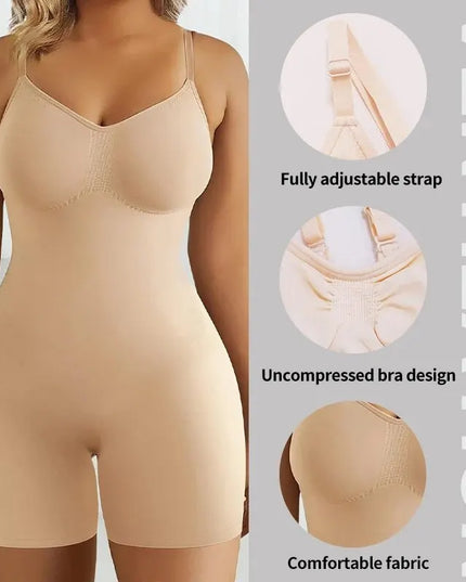 Women's Solid Color Seamless Shaping Support Tank Top One Piece Shaping Cloth Women's Postpartum Shaping Enhanced Edition