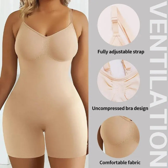 Women's Solid Color Seamless Shaping Support Tank Top One Piece Shaping Cloth Women's Postpartum Shaping Enhanced Edition