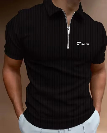 Polo Shirts Men Light luxury Brand PoloShirt,Summer Short Sleeve Tee Shirt Fashion Tops Quality Clothes Golf Wear Polyester