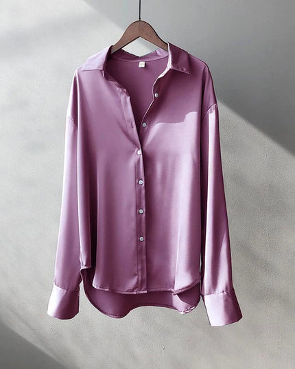 2025Spring Shirt And Blouses New Sweater Cardigans Woman Top Knitted Korean Long Sleeve Lapel Button Elegance Sweet Casual Coats