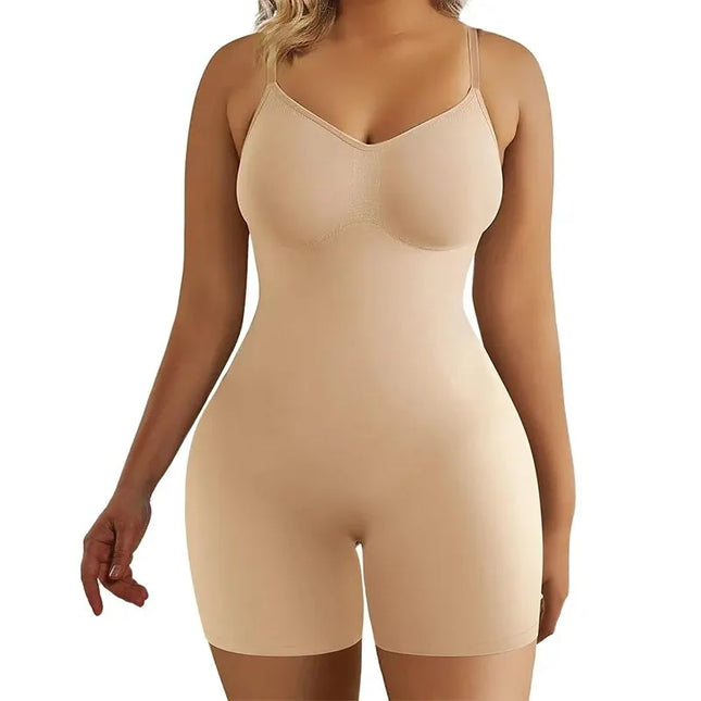 Women's Solid Color Seamless Shaping Support Tank Top One Piece Shaping Cloth Women's Postpartum Shaping Enhanced Edition