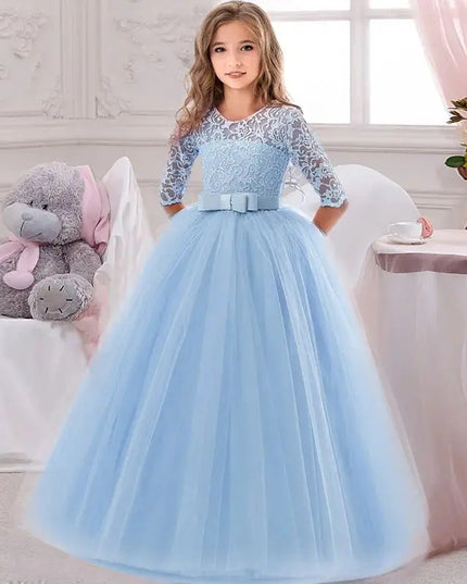 Children's Princess Party Dress – Girls Christmas, Birthday & Wedding Banquet Clothes, 3-14 Years